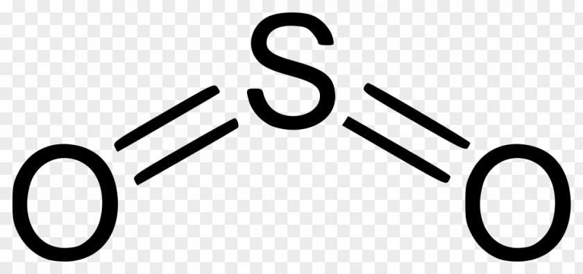 Sulfur Dioxide Trioxide Molecule Lewis Structure PNG