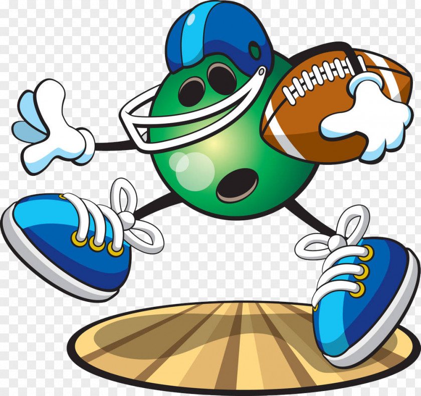 A Little Ball Running With Super Bowl New England Patriots Bowling American Football Clip Art PNG