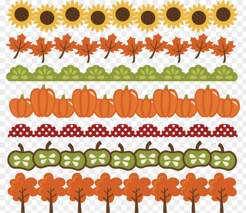 Fall Border Cliparts Candy Corn Pumpkin Autumn Cucurbita Pepo Clip Art PNG
