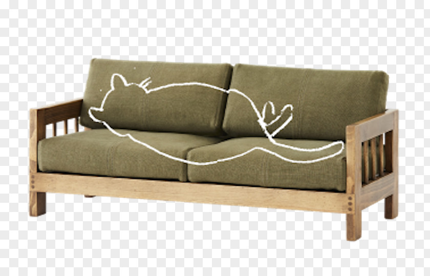 Furniture Flyer Okawa Cat Couch Loveseat PNG