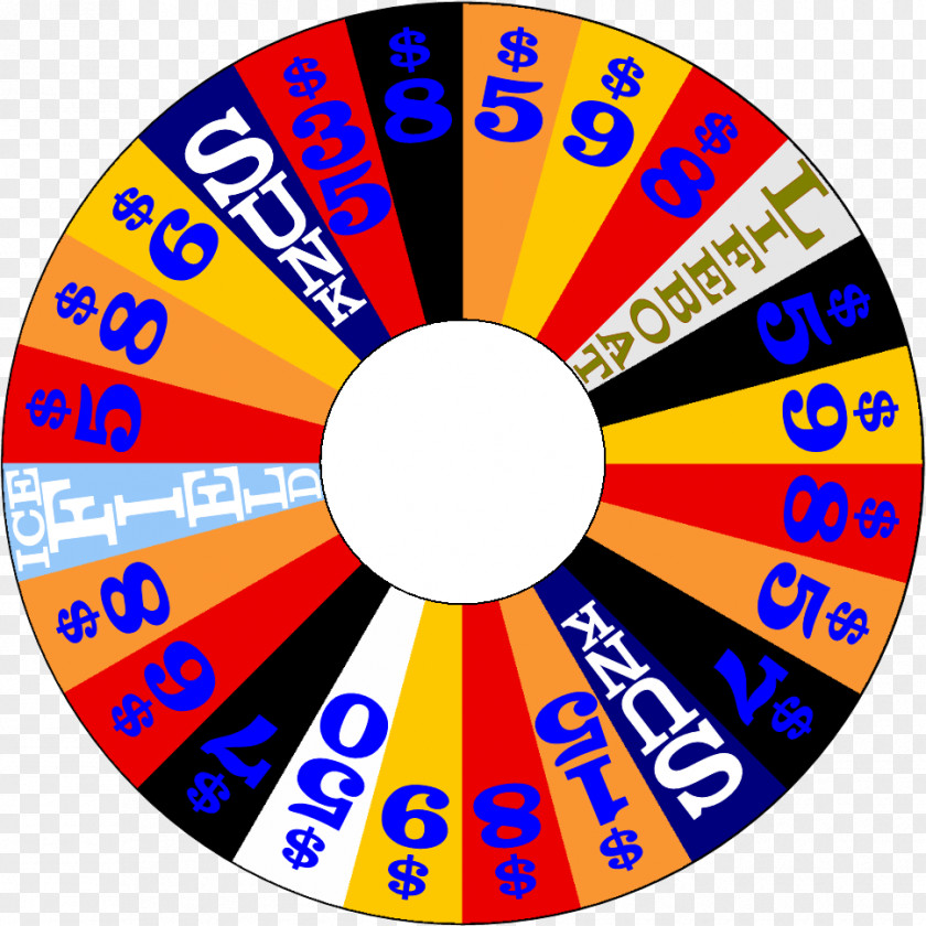 Wheel Of Fortune Spinner Art PNG