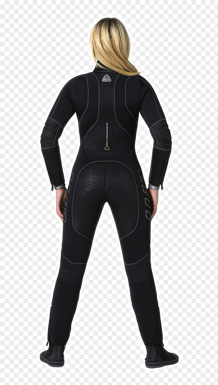 Zipper Wetsuit Diving Suit Scuba Underwater PNG