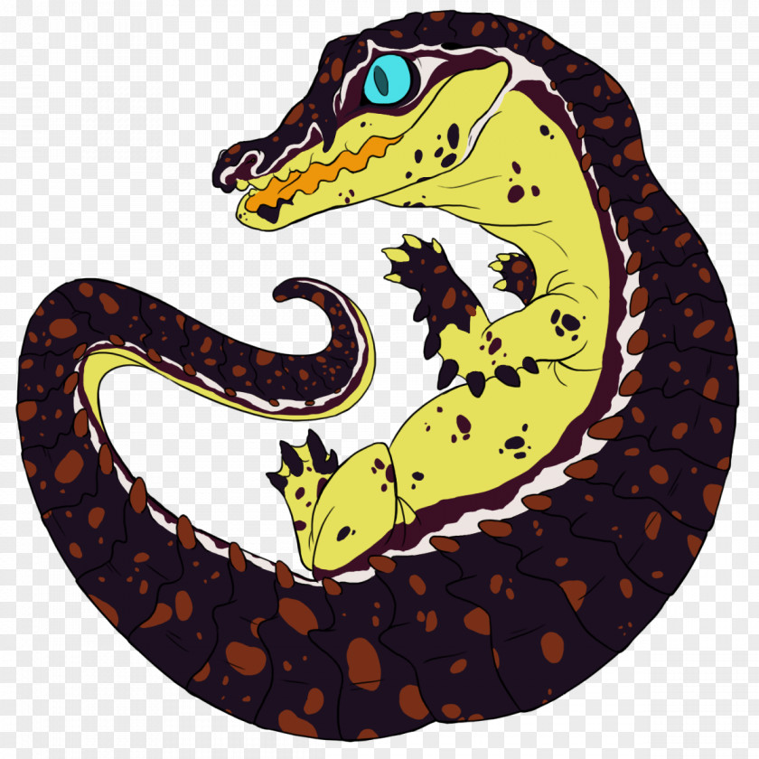 Color Shard Reptile PNG
