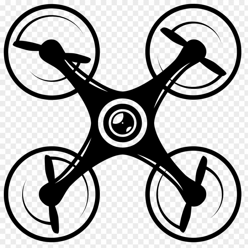 Drones Unmanned Aerial Vehicle Quadcopter Aircraft Clip Art PNG