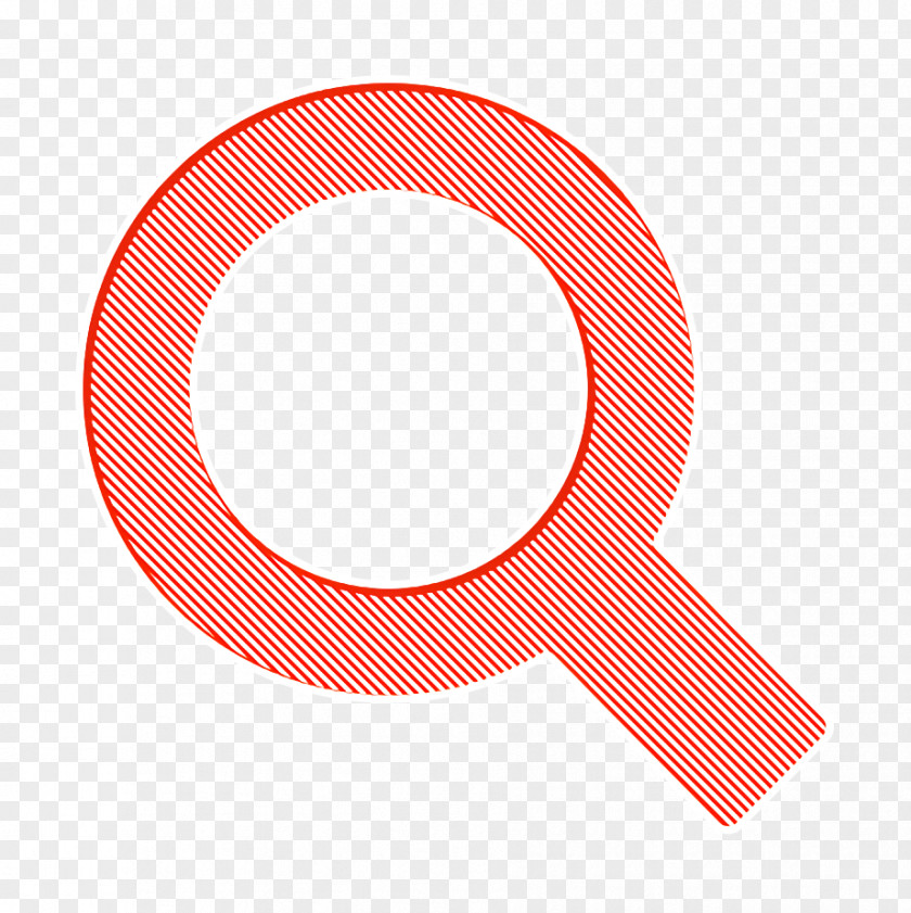 Logo Orange Search Icon PNG