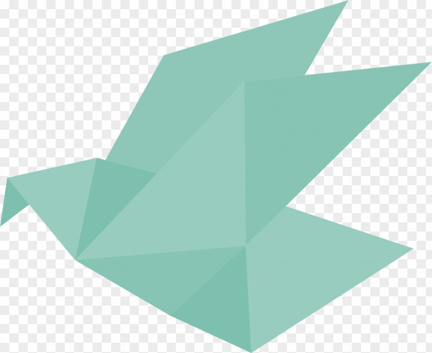 Origami Style Border Logo PNG