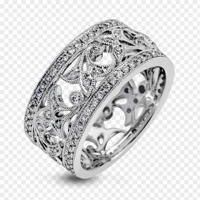 Ring Lines Wedding Jewellery Silver Engagement PNG