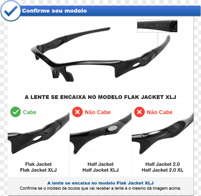 Calculadora Oakley Half Jacket 2.0 XL Flak XLJ Sunglasses PNG