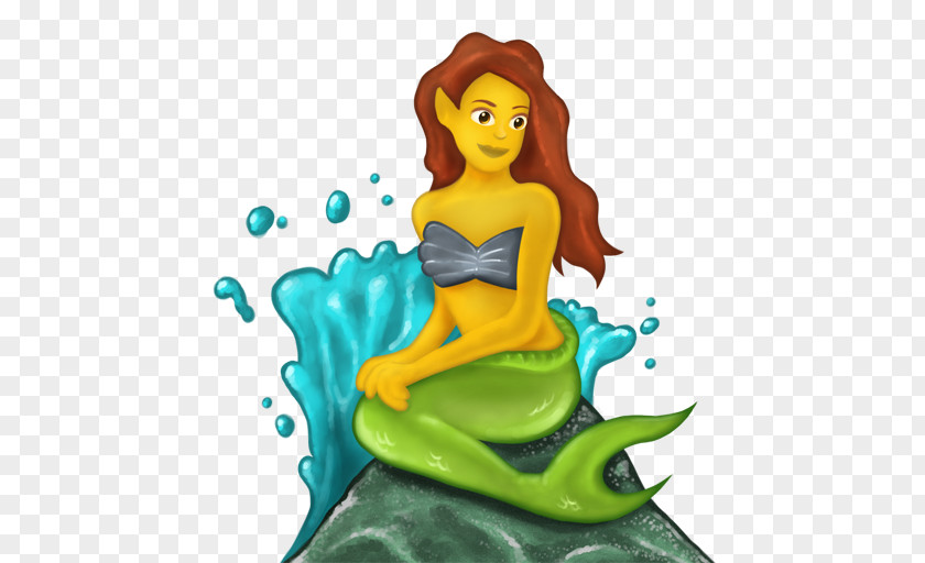 Chinese Box Emojipedia Mermaid Merman Ariel PNG