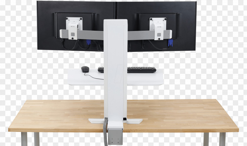 Computer Mouse Sit-stand Desk Monitors Keyboard Standing PNG