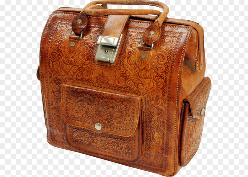 Continental Retro Briefcase Leather Handbag Mexico PNG