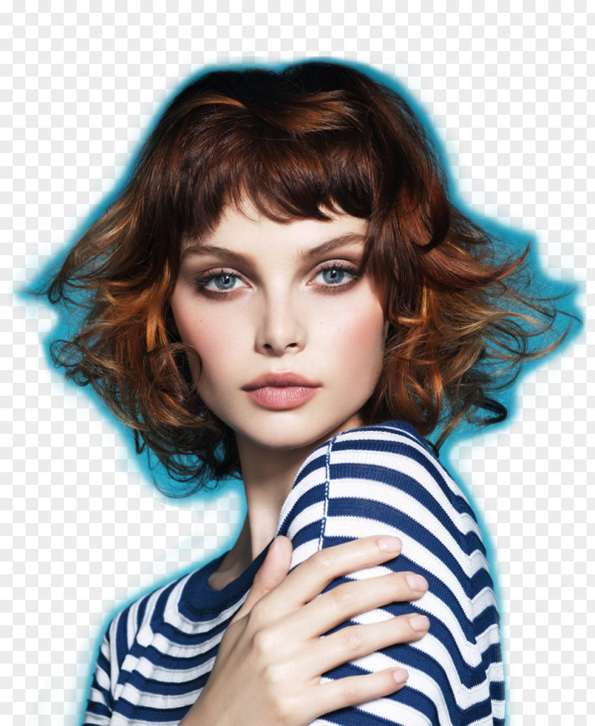 Hair Layered Beauty Cosmetics Coloring PNG