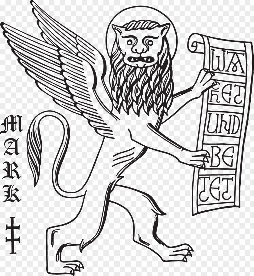 Japanese Rubber Stamps Gospel Of Mark Christian Symbolism Matthew PNG