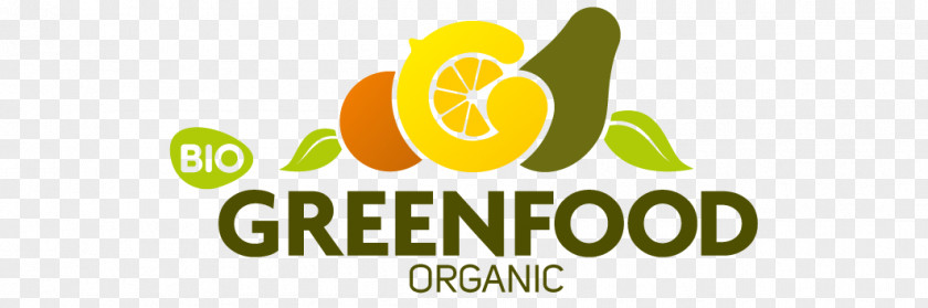 Organic Food Logo Fruit Supermarket PNG