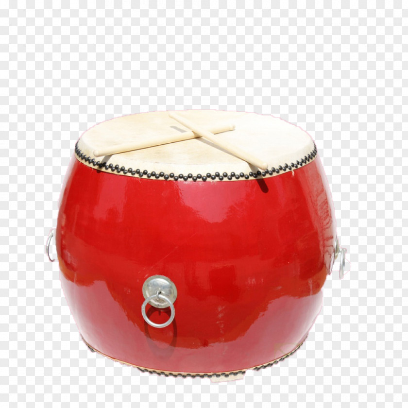 Red Drum Chaoshan Tanggu Musical Instrument PNG