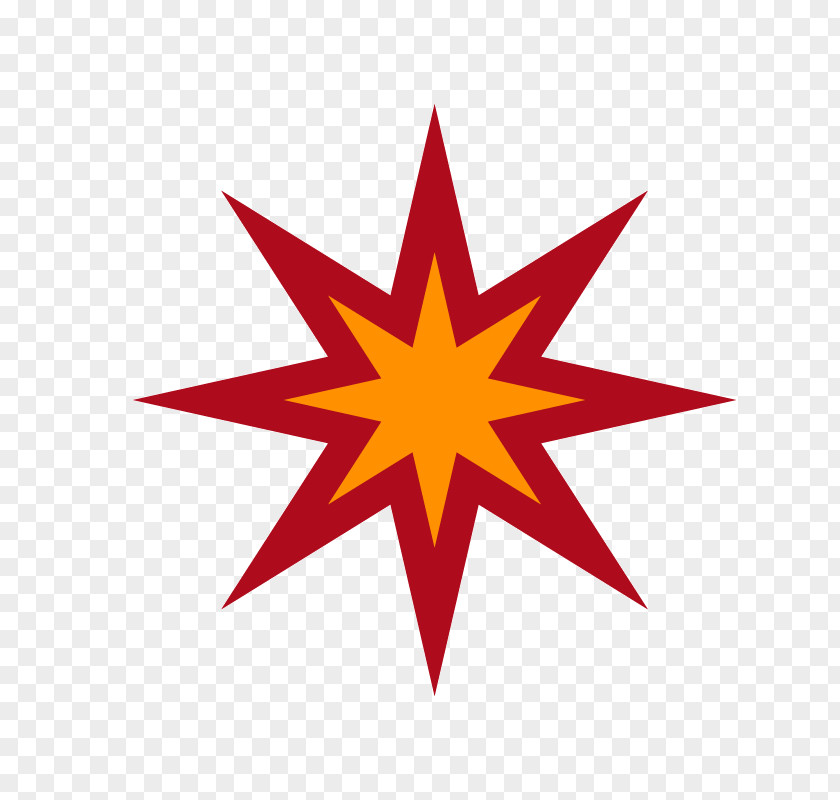 Red Star Explosion Five-pointed Alphen, South Holland PNG