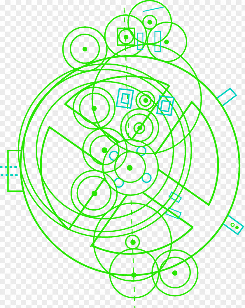 Science Antikythera Mechanism Decal PNG