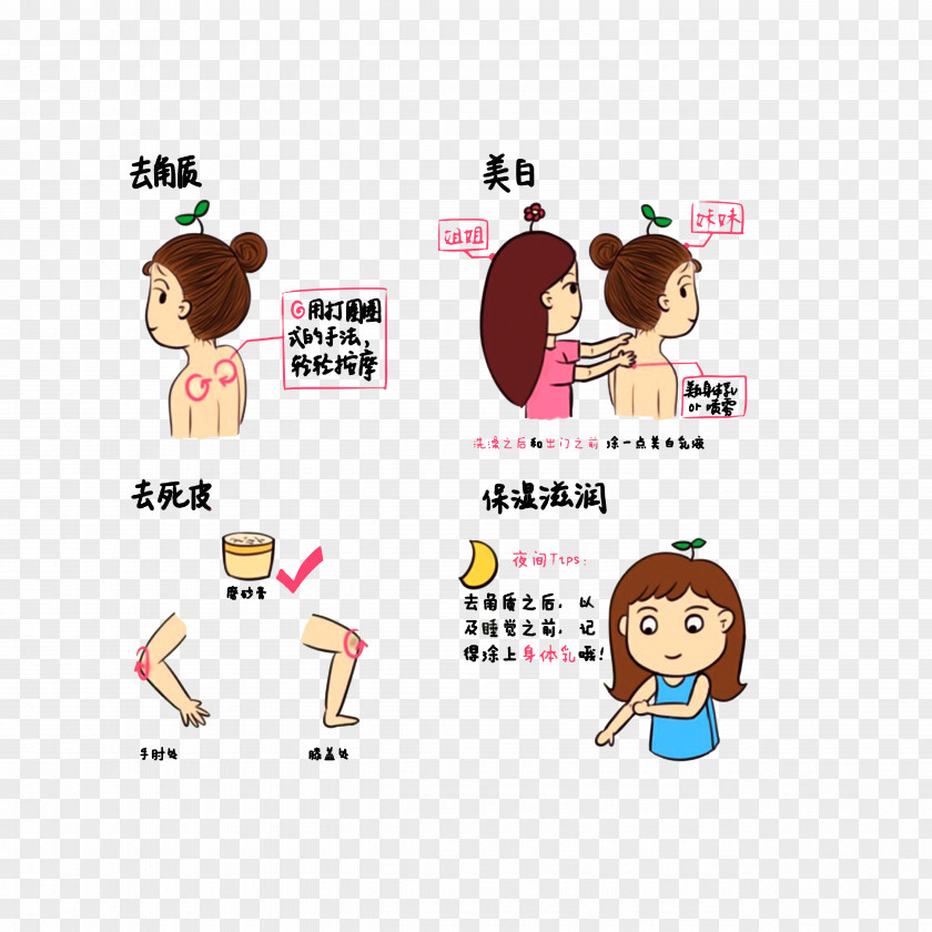 Skin Care Tips Clip Art PNG