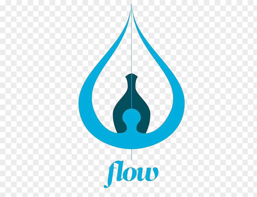 Yoga Flow Logo Water Brand Product Clip Art PNG
