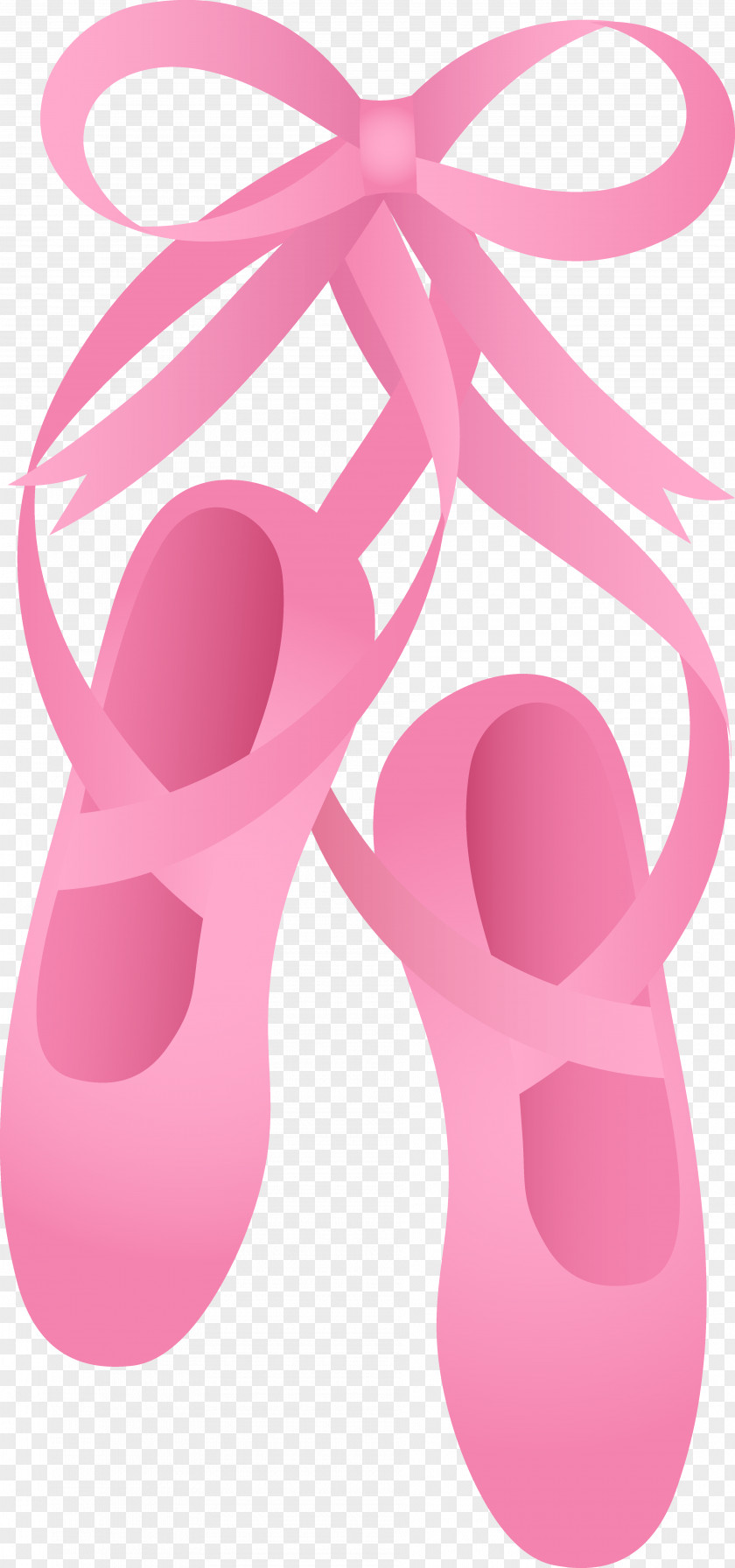 Ballet Slipper Shoe Flat Dance Clip Art PNG