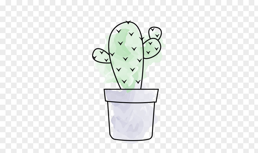 Cactus Watercolor Painting The Dangerous Art Of Blending In Paper Facebook PNG