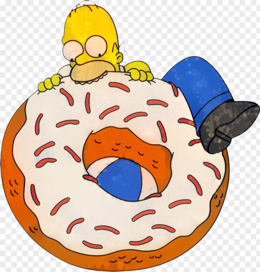 Homer Simpson Cartoon Eating Clip Art Image PNG