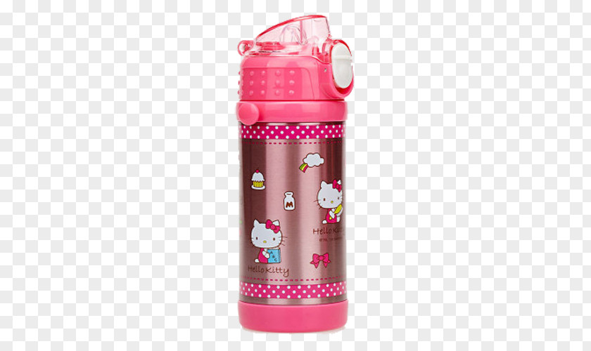 Stainless Steel Kettle Cartoon Water Bottle PNG