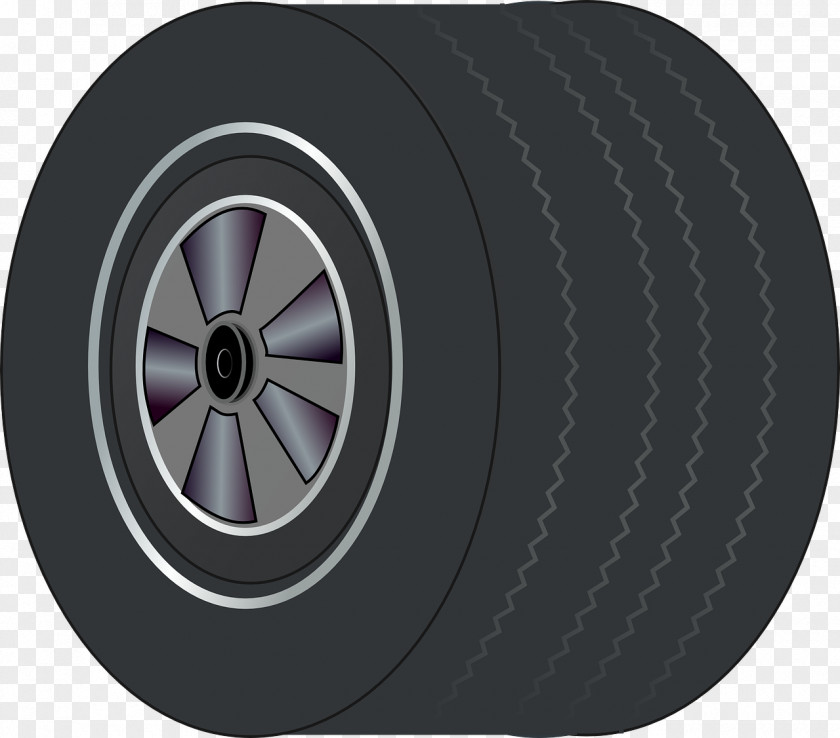 Car Tire Alloy Wheel Rim Spoke PNG