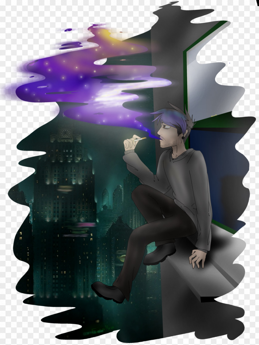 City Night Character Nights Fiction Graphic Design PNG