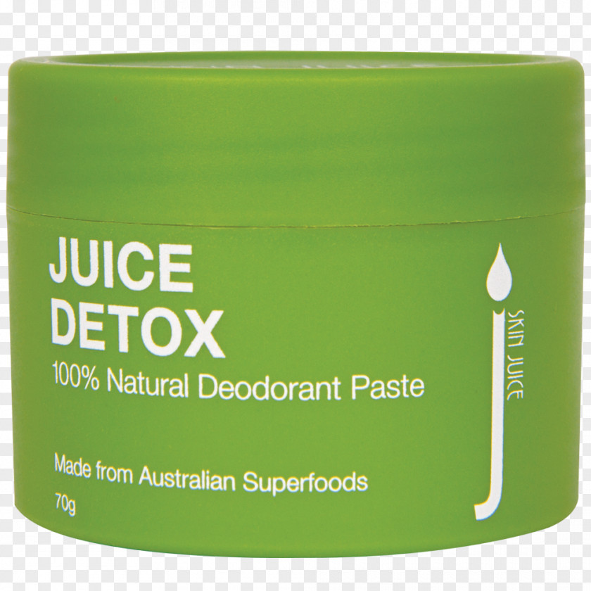 Detox Juice Cream Paste Deodorant PNG