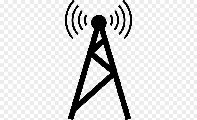 Radio Cell Site Telecommunications Tower Mobile Phones Cellular Network PNG
