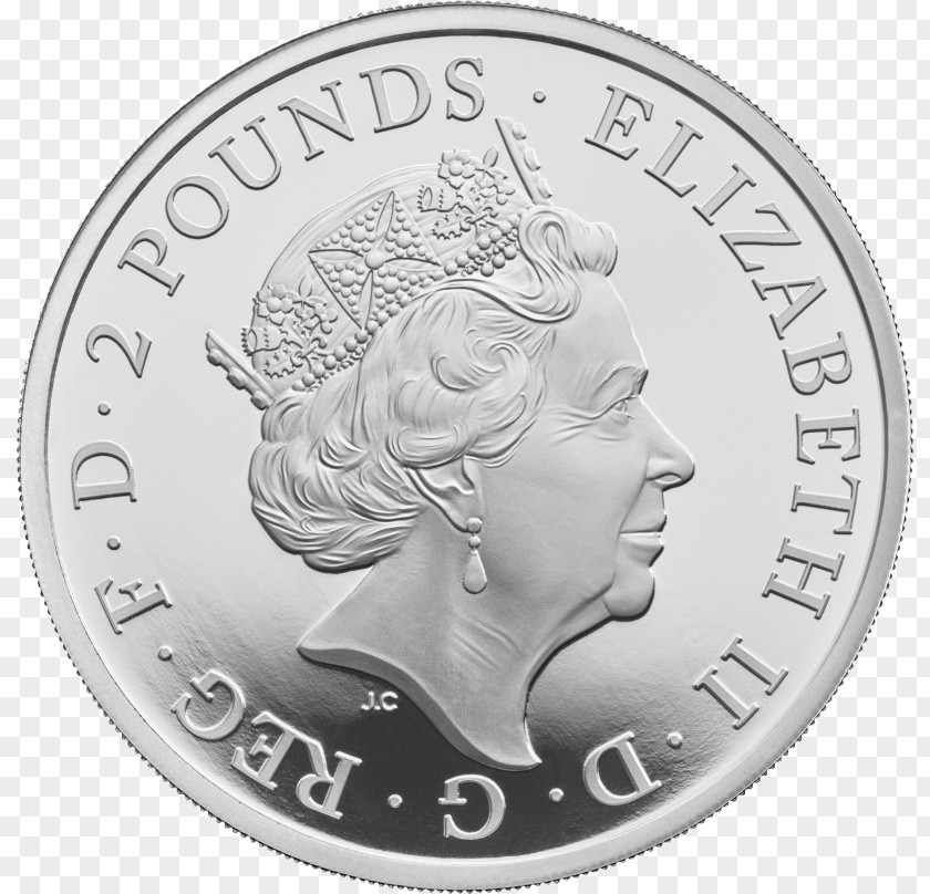 Coin Royal Mint Fifty Pence Proof Coinage Piedfort PNG