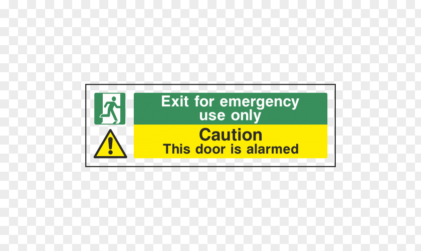 Door Exit Sign Fire Escape Emergency Safety PNG