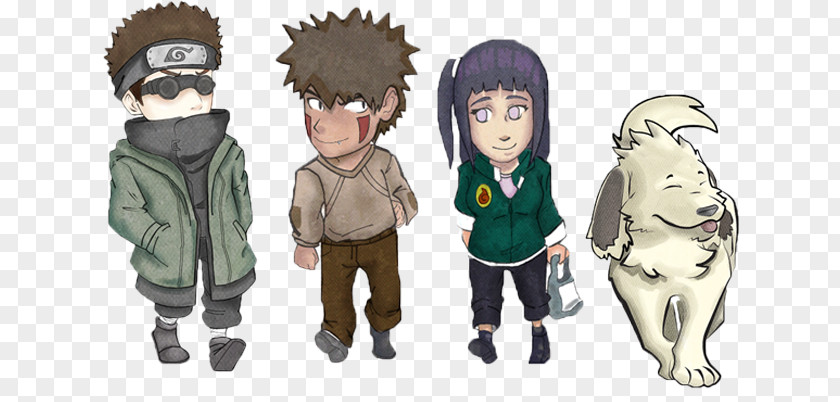 Naruto Team 7 Hinata Hyuga Kurenai Shino Aburame Art PNG