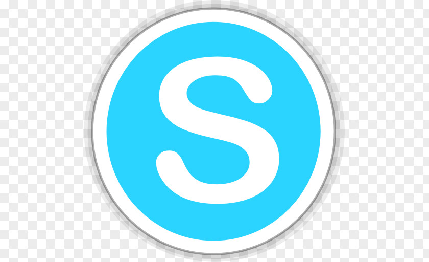 Skype Blue Area Text Symbol PNG