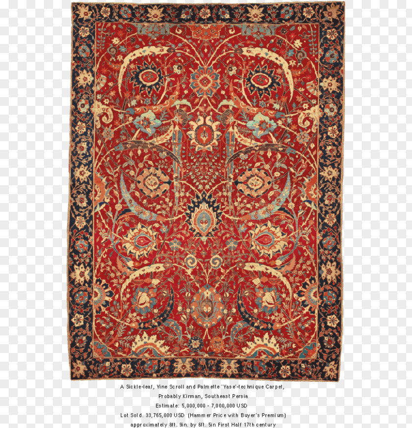 Carpet Kashan Persian Oriental Rug Tabriz PNG
