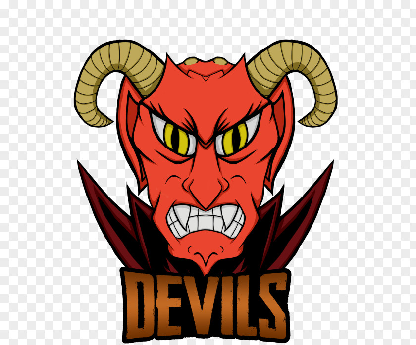 Demon Tshirt Cartoon Logo Horn Font T-shirt PNG