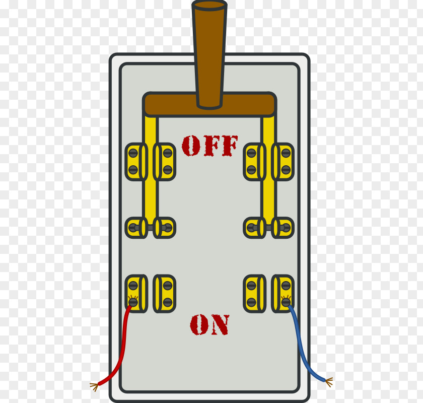 Electrical Switches Knife Switch Latching Relay Clip Art PNG