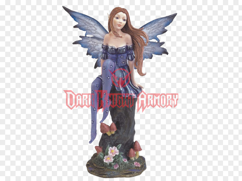 Fairy Tree Figurine Statue Sculpture The With Turquoise Hair PNG