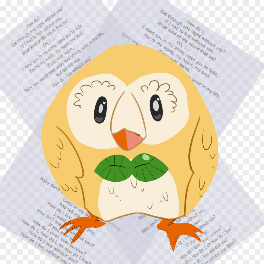Owl Paper Beak Bird PNG