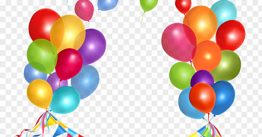 Balloon Birthday Party Clip Art PNG