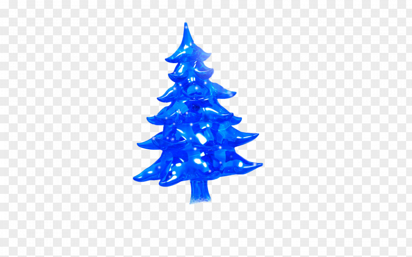 Blue Christmas Tree Snegurochka New Year Santa Claus PNG