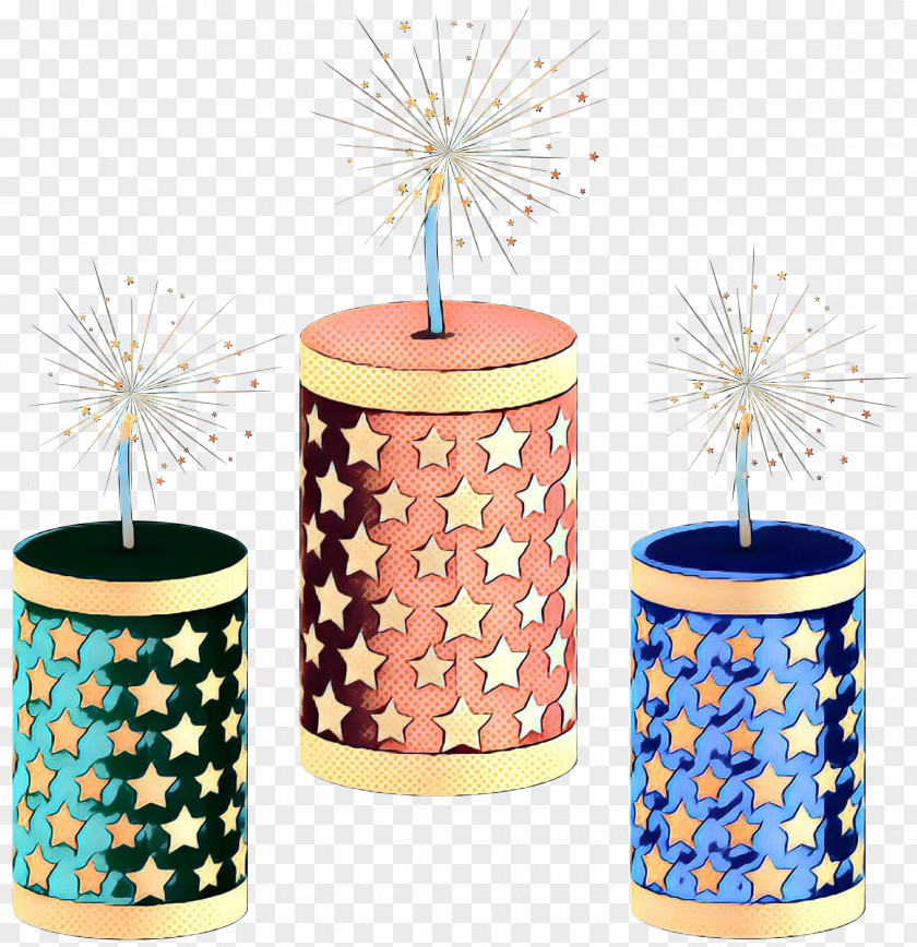 Cylinder Birthday Candle Background PNG