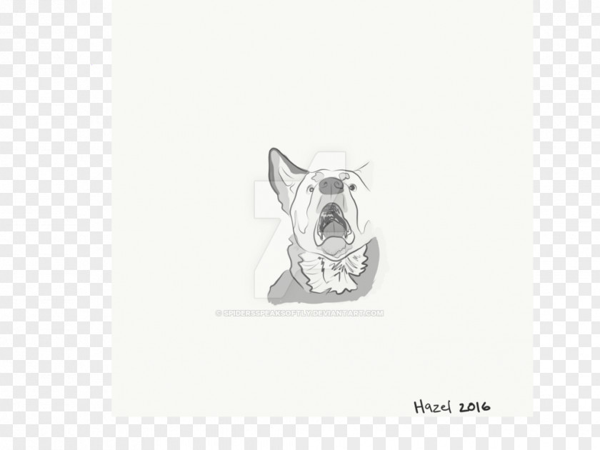 Dog Silver Brand Sketch PNG