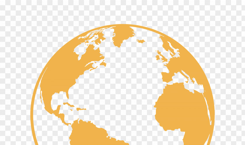 Globe Earth World Map PNG