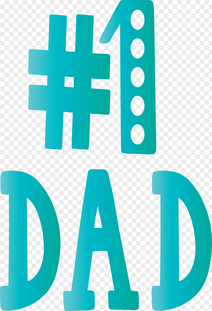 No1 Dad Happy Fathers Day PNG
