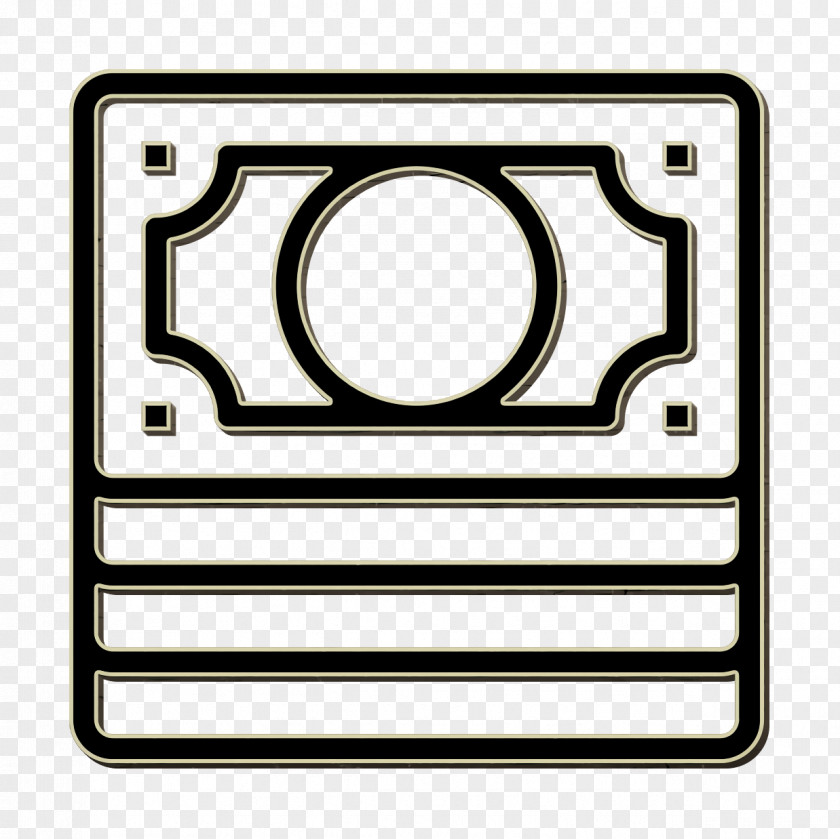 Rectangle Web Icon Essential Money Object PNG