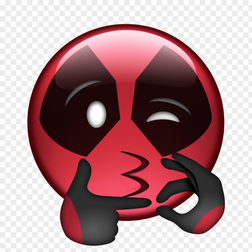 Sights Deadpool Rap Emoji Film PNG