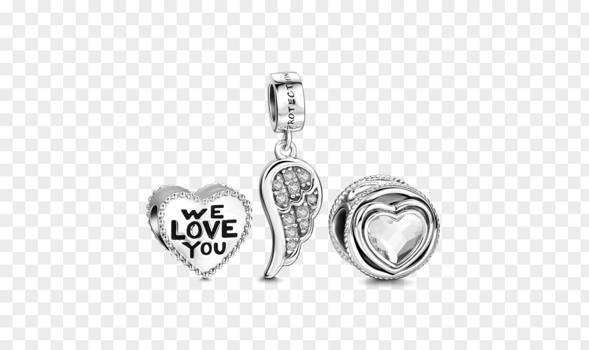 Silver Locket Charm Bracelet Jewellery Family PNG