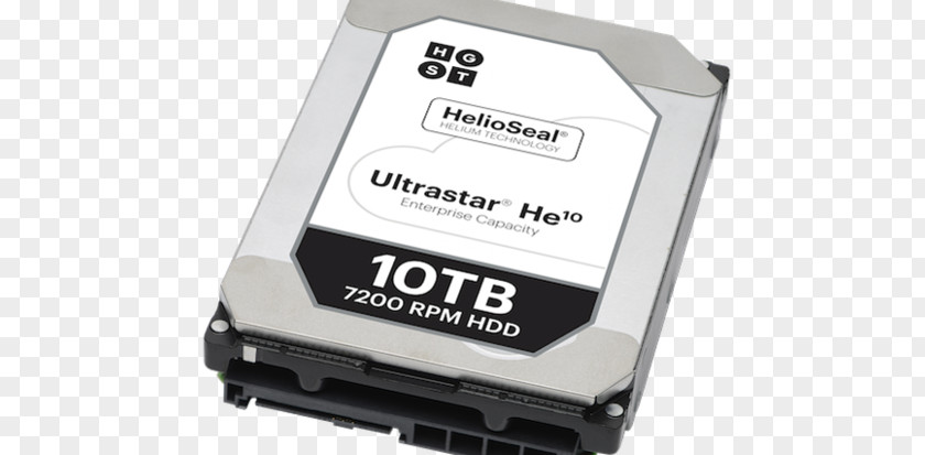 600 MBps7200 Rpm Serial ATA HGST Ultrastar He10 10 TB Internal Hard Drive600 RpmHard Disk Drive Platter Drives 8 PNG